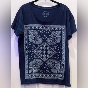 LUCKY BRAND…NWOT…Bandana Tee